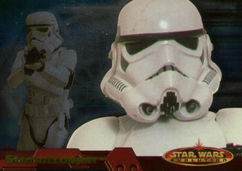 2001 Topps Star Wars Evolution #76 Stormtrooper Front