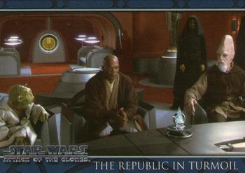 2002 Topps Star Wars: Attack of the Clones #24 The Republic In Turmoil Front