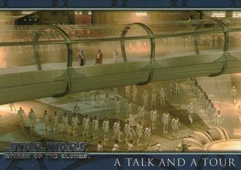 2002 Topps Star Wars: Attack of the Clones #52 A Talk And A Tour Front
