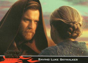 2005 Topps Star Wars Revenge of the Sith #72 Saving Luke Skywalker Front