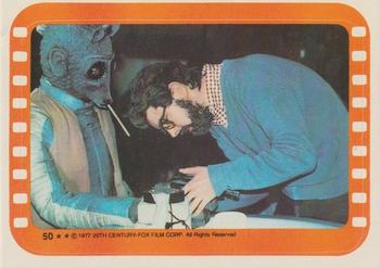 1977 Topps Star Wars - Stickers #50 Director George Lucas and 