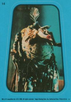 1983 Topps Star Wars: Return of the Jedi - Stickers #14 Sy Snootles Front