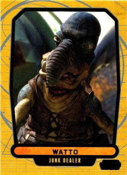 2012 Topps Star Wars: Galactic Files #20 Watto Front