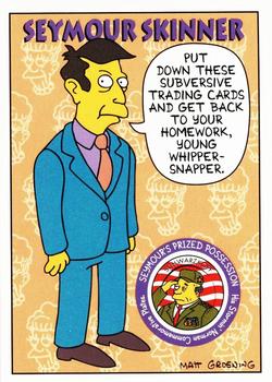 1994 SkyBox The Simpsons Series II #S1 Seymour Skinner Front