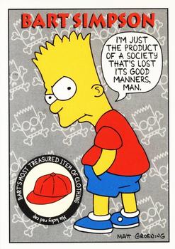1993 SkyBox The Simpsons #S3 Bart Simpson Front