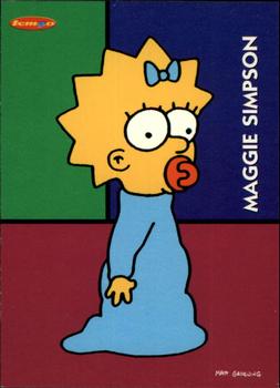 1996 Tempo The Simpsons Down Under #6 Maggie Simpson Front