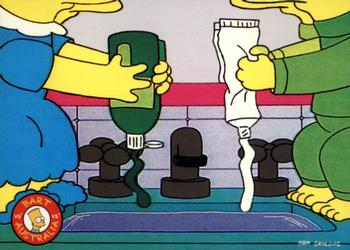 1996 Tempo The Simpsons Down Under #38 (squeezing tubes) Front
