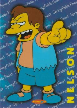 1996 Tempo The Simpsons Down Under - Springfield's Finest #SF4 Nelson Muntz Front