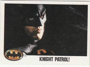 1989 Topps Batman #97 Knight Patrol! Front