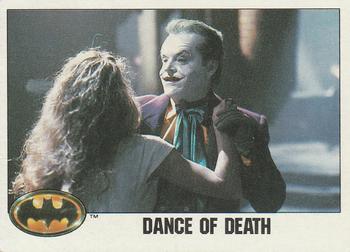1989 Topps Batman #124 Dance of Death Front