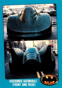 1989 Topps Batman - Bonus Cards #S Cocooned Batmobile Front