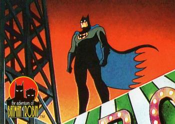1995 SkyBox The Adventures of Batman & Robin #1 The Dark Knight and the Boy Wonder Front