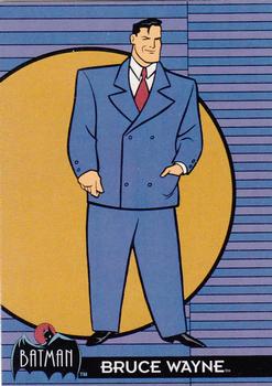1993 Topps Batman: The Animated Series #4 Bruce Wayne Front