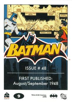 2008 Rittenhouse Batman Archives #9 Batman #48 Back