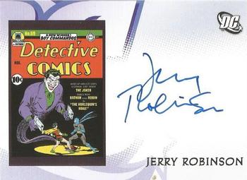 2008 Rittenhouse Batman Archives - Incentive #NNO1 Jerry Robinson Front