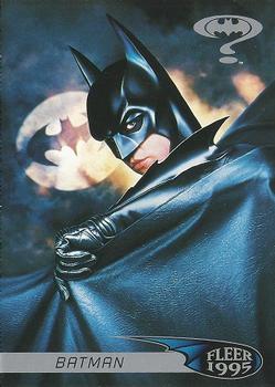 1995 Fleer Batman Forever #1 Batman Front