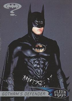 1995 Fleer Batman Forever #5 Gotham's Defender Front