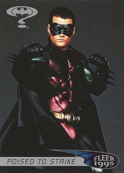 1995 Fleer Batman Forever #12 Poised to Strike Front