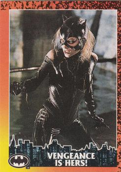 1992 Topps Batman Returns #82 Vengeance Is Hers! Front
