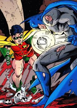 1994 SkyBox Batman: Saga of the Dark Knight #33 Dynamic Duo, The Cult Front