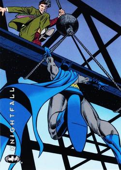 1994 SkyBox Batman: Saga of the Dark Knight #77 Knightfall, Tipping the Scale Front