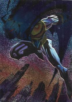 1994 SkyBox Batman: Saga of the Dark Knight - Spectra-Etch Portraits #B2 Portraits of the Batman, Jean-Paul Valley Front