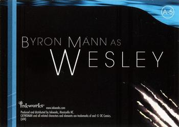 2004 Inkworks Catwoman - Autographs #A-5 Byron Mann Back