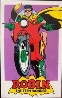 1990-92 Nature Made DC Comics Super Heroes #4 Robin Front
