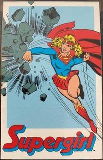 1990-92 Nature Made DC Comics Super Heroes #8 Supergirl Front
