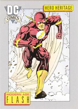 1992 Impel DC Cosmic #6 Flash Front