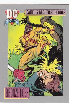 1992 Impel DC Comics Cosmic #39 Bronze Tiger Front