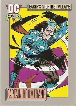 1992 Impel DC Comics Cosmic #85 Captain Boomerang Front