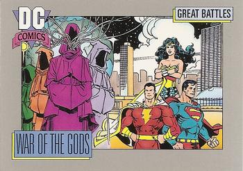 1992 Impel DC Comics Cosmic #168 War of the Gods Front