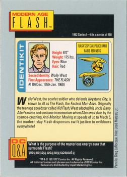 1992 Impel DC Comics Cosmic - Promos #NNO Flash Back
