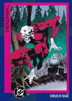 1993 SkyBox DC Cosmic Teams #113 Deadman Front