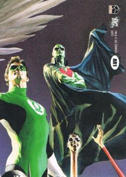 2007 Rittenhouse DC Legacy - DC Gallery #AR1 Batman / Flash / Green Lantern Back
