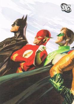 2007 Rittenhouse DC Legacy - DC Gallery #AR1 Batman / Flash / Green Lantern Front