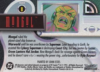 1994 SkyBox DC Master Series #8 Mongul Back