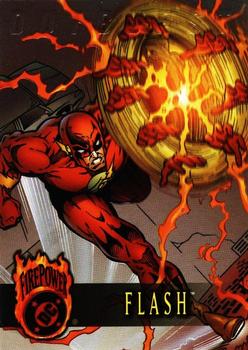 1996 SkyBox DC Outburst: Firepower #74 Flash Front