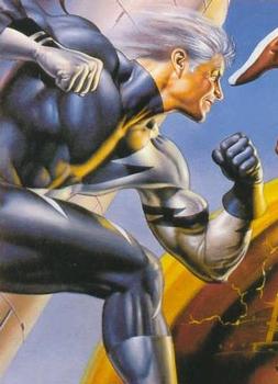 1995 Fleer DC vs. Marvel Comics - Impact #I7 Quicksilver Front