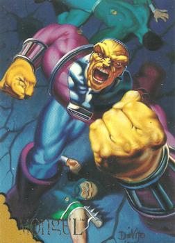 1995 SkyBox DC Villains: Dark Judgment #86 Mongul Front
