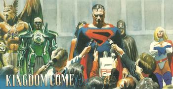 1996 SkyBox Kingdom Come Xtra #7 Commanding the nation's attention, Superman ann Front