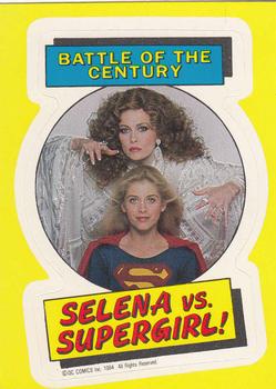 1984 Topps Supergirl #12 Supergirl uses her fantastic stren Front