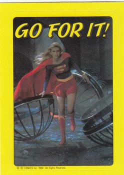 1984 Topps Supergirl #5 Feeling responsible for the loss o Front