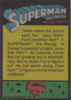 1978 Topps Superman: The Movie #88 The Dynamic Duo of Villainy Back