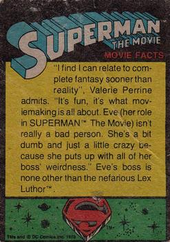 1978 Topps Superman: The Movie #143 Vond-Ah and Jor-El Back