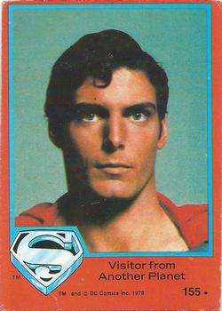 1978 Topps Superman: The Movie #155 Visitor from Another Planet Front