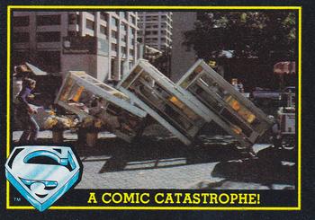 1983 Topps Superman III #2 A Comic Catastrophe! Front