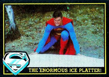 1983 Topps Superman III #26 The Enormous Ice Platter! Front