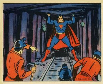 1941 Gum Inc. Superman (R145) #60 Menace in the Mine Front